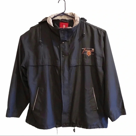 NFL Chicago Bears NFC Champions Windbreaker Jacket - Picture 1 of 11